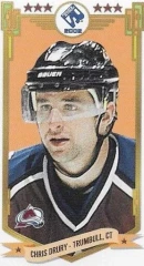 2001-02 Private Stock PS 2002 Mini #17 Chris Drury Colorado Avalanche